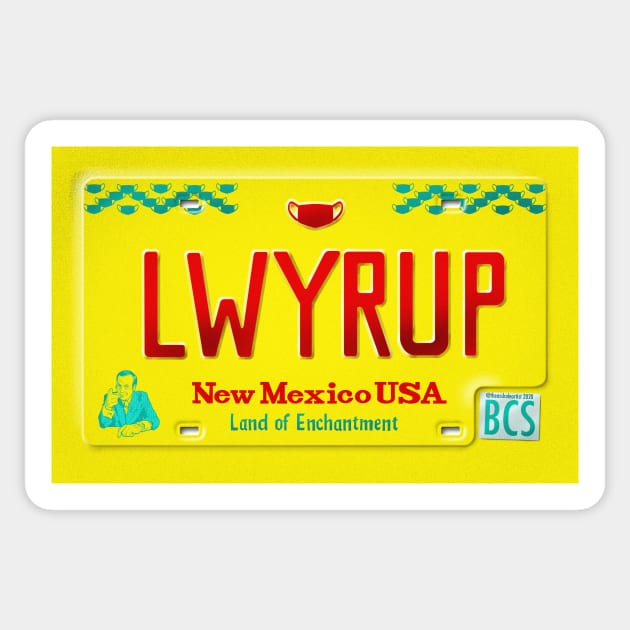 LWYRUP BCS Sticker by Slipping Jimmy